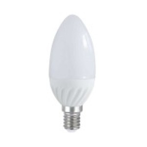 KIT 10 PEZZI - 611 LAMPADE A LED MAUS MOD. CANDELA 5W E14 3000K - 460 LUMEN - 