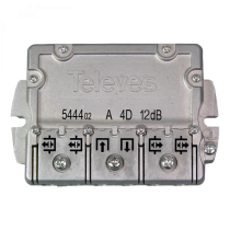 Derivatori TELEVES 4 usc., 12 dB, EasyF, 544402