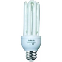 40 ART.  LAMPADE COMPATTE FLUORESCENTI MAUS MOD. 4TUBI 40W 2700K E27 CLASSE ISOLAMENTO II ACCENSIONE IMMEDIATA - 