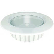 503 FARETTI A LED INCASSO ALLUMINIO MAUS COMPL. DI DRIVER NO DIMMERABILE ANGLE 160° MOD. 40W 6700K - 3500 LUMEN - ANELLO BIANCO - 503