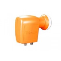 LNB TELEVES Offset Twin (2 Uscite universale) (Arancione), 747802