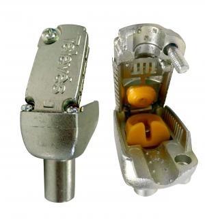 Connettore TELEVES "PRO EasyF" "IEC" Ø 9,5mm Femmina 90° Schermato Class A+, 413310